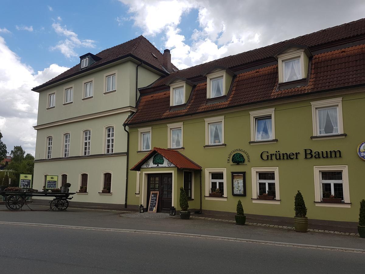 Traditionsgasthof Gruener Baum Bad Staffelstein Exterior photo
